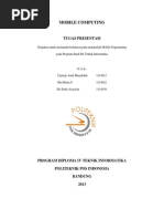 Download Resume Mobile Computing Kelompok 1 by Ilham Sukma Ginanjar Wirapraja SN184160160 doc pdf