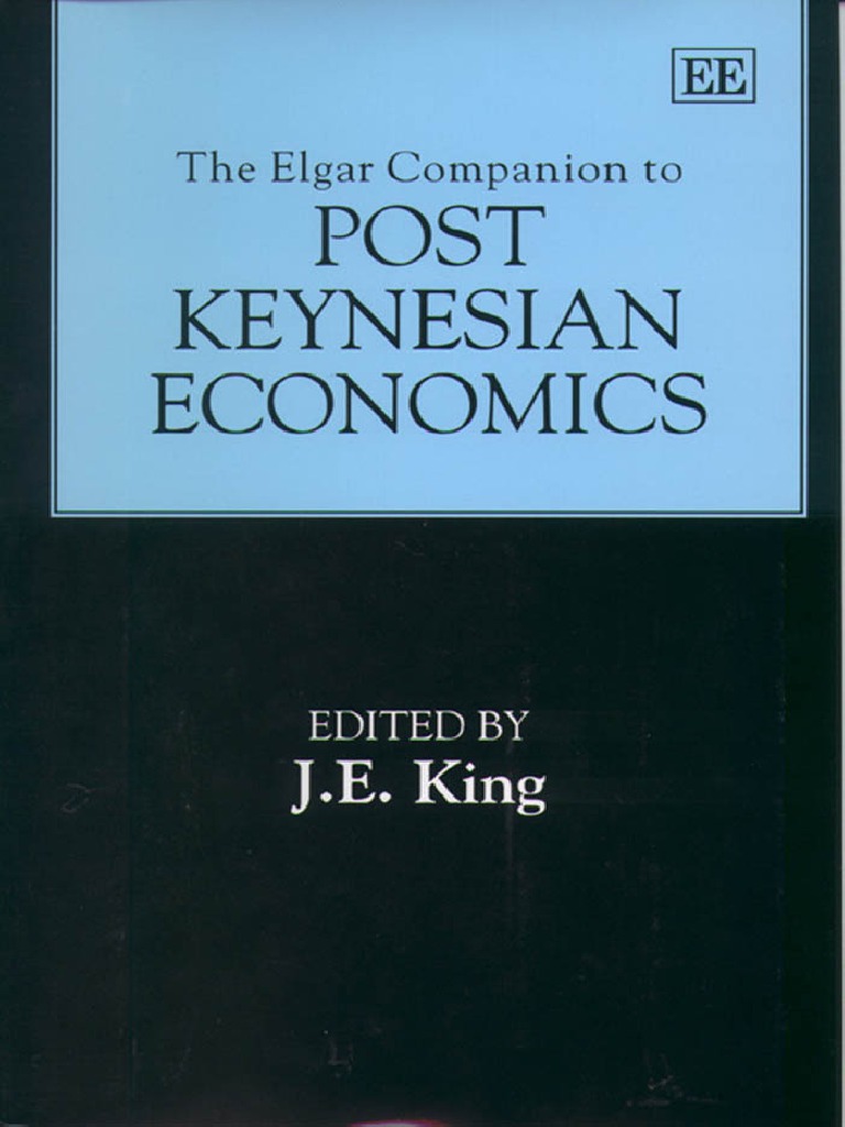 2003 The Elgar Companion To Post Keynesian Economics | PDF