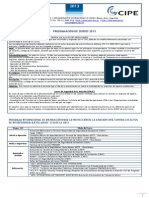 CIPE Programacion Cursos 2013 PDF