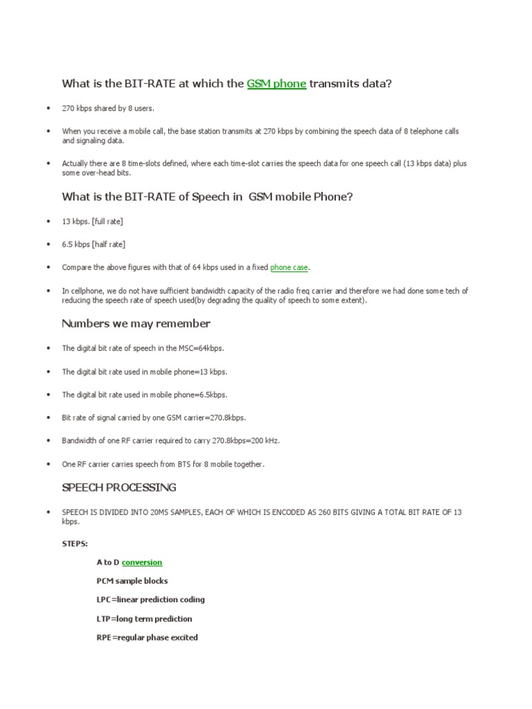 gsm-data-rate-pdf-bit-rate-forward-error-correction
