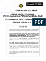 Jadual STPM P2 PDF