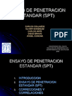 Ensayo de Penetracion Estandar (Spt)