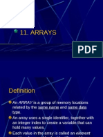 11 ES26 Lab - Arrays