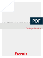 Catalogo Tecnico Telha Metalica