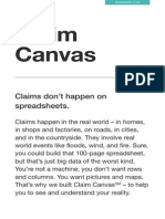 Datasheet Guidewire GuidewireLiveClaimCanvas PDF