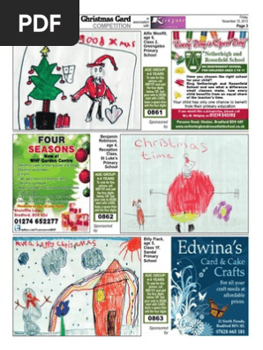Children's Christmas Card Competition 2013