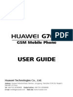 G7007 User Guide - 01, English, 900-1800 - 20091119