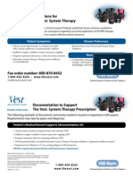 Indications for the Vest System Therapy