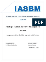 Strategic Human Resource Management: Asian School of Business Management