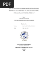 Skripsi Analisis Pengaruh Faktor Fundamental Dan Resiko Pasar Terhadap Harga Saham Perusahaan Manufaktur Di Bursa Efek Jakarta Pada Waktu Ex-Dividen Day