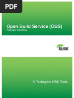 Open Build Service (OBS) : Packager Workshop