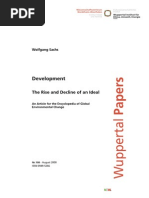 Wolfgang Sachs Development PDF