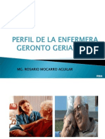 Perfil Del Profesional de Enfermeria en Gerontologia y Geriatria