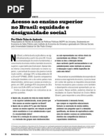 Acesso Ao Ensino Superior