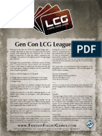 Gencon League Rules Lcg