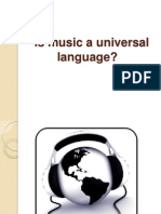 Is Music A Universal Language