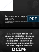 Respuestas A Preguntas Sobre PC