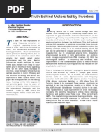 Unseen_truth_motors Fed by VFD