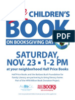 Booksgiving Event