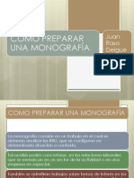 Como Preparar Monografia Juan Raso Delgue