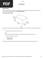 Strain Energy