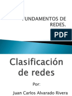 Presentación-Clasificación de redes-Juan Carlos Alvarado Rivera -11090409