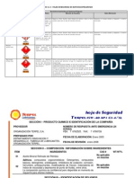 Hoja de Seguridad 15w40 Terpel