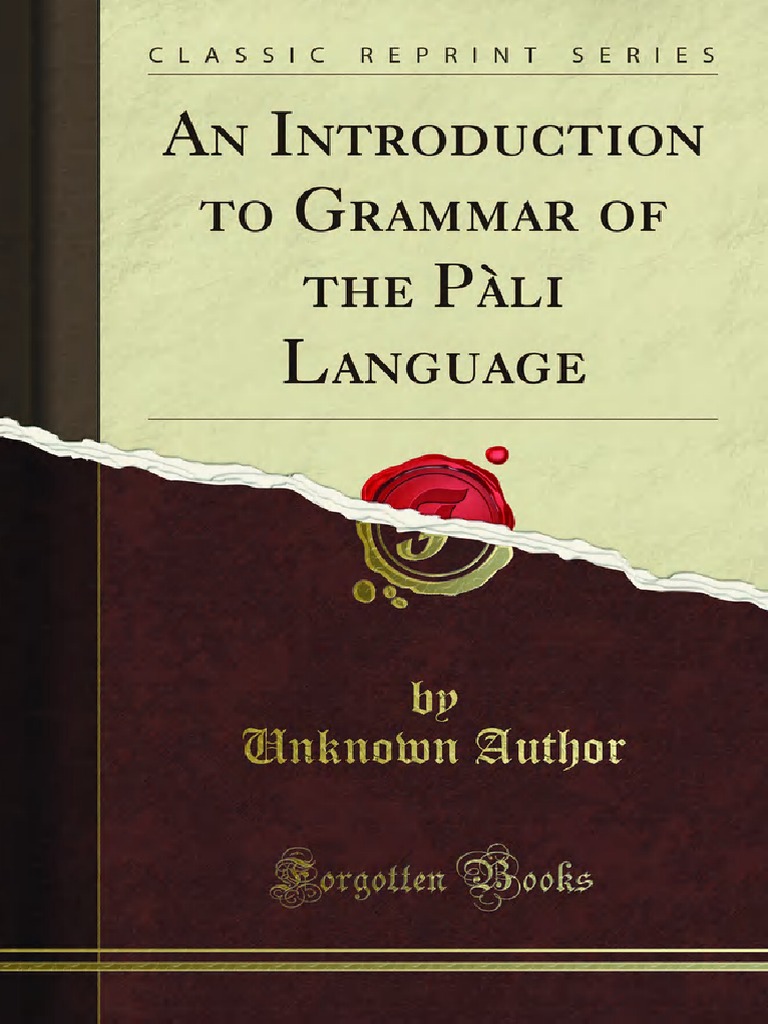 Pali Grammar Tutorial : Derivation of Participles – CDOBZY