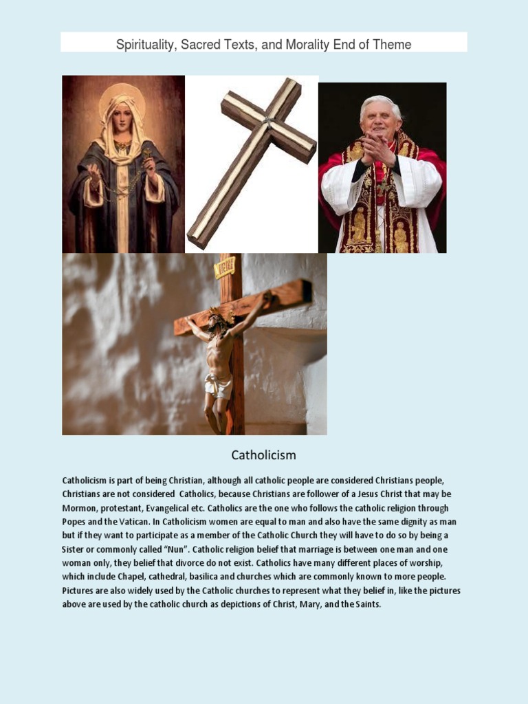 Understanding Catholicism and Christianity | PDF