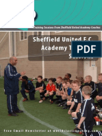 Sheff United Training Journal