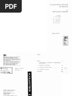 Lo Nacional Popular en Bolivia Zavaleta Mercado