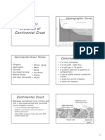 Continental Crust Evolution Geology Earth