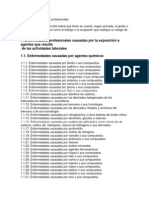 Lista de Enfermedades Profesionales 1