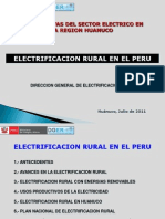 Electrificacion Rural en El Peru y en La Region Huanuco - N. Garcia U.