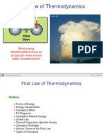 First Law of Thermodynamics: Air Air