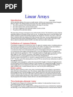 Linear Arrays: Relative Pattern