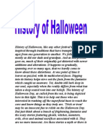 History of Halloween