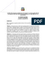 Ley No. 435, Que Introduce Modificaciones A Los Artículos 1, 3 y 4 de La Ley No. 483 Del 9 de Noviembre de 1964 Sobre Venta Condicional de Muebles