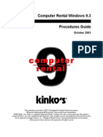 Kinko's - Computer Rental 9.3