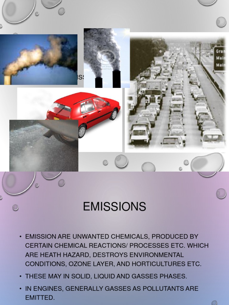 Emission From Engines | PDF | Exhaust Gas | Internal Combustion Engine