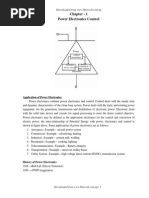 Chapter - 1 Power Electronics Control