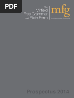 Download The MFG Sixth Form 2014 Prospectus by mirfieldfree SN184410597 doc pdf