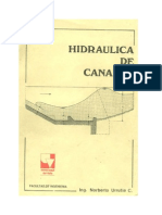 Libro Hidraúlica de Canales