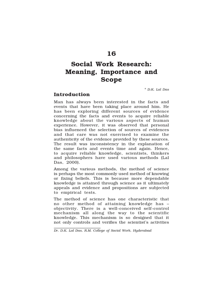 steps in social work research pdf