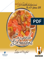 Recetario VIII Jornadas Gastronomicas de La Cazuela y Los Guisos