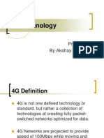 4G Technology: Presented by Akshay Rathore