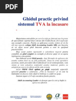 TVA la incasare