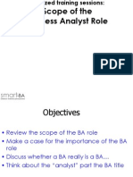 01 Scope of the BA Role