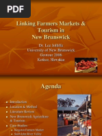 linking farmers markets and tourism