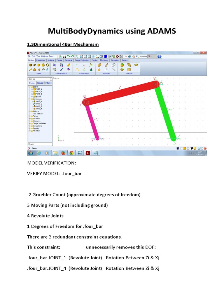 Gruebler Count Analysis in Mechanisms | PDF | Mechanical Engineering ...
